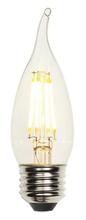  5068000 - 4-1/2W CA10 Filament LED Dimmable Clear 2700K E26 (Medium) Base, 120 Volt, Card, 2-Pack