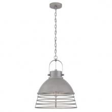  6111000 - Pendant Industrial Steel Finish