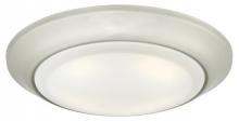  6322700 - 7 in. 15W LED Surface Mount Brushed Nickel Finish Frosted Lens, 3000K