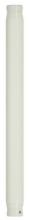  7725100 - 3/4 ID x 12" White Finish Extension Downrod