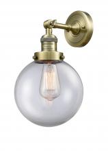 Innovations Lighting 203-AB-G202-8-LED - Beacon - 1 Light - 8 inch - Antique Brass - Sconce