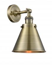  203-AB-M13-AB-LED - Appalachian - 1 Light - 8 inch - Antique Brass - Sconce