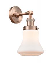 Innovations Lighting 203-AC-G191 - Bellmont - 1 Light - 7 inch - Antique Copper - Sconce