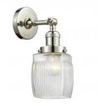  203-PN-G302-LED - Colton - 1 Light - 6 inch - Polished Nickel - Sconce