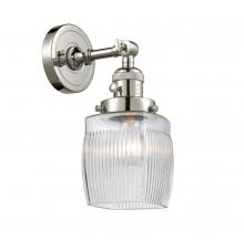  203SW-PN-G302 - Colton - 1 Light - 6 inch - Polished Nickel - Sconce