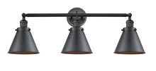  205BP-BK-M13-BK - Appalachian - 3 Light - 32 inch - Matte Black - Bath Vanity Light