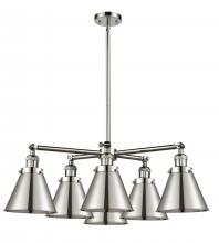 Innovations Lighting 207-6CR-PN-M13-PN-LED - Appalachian 6 Light Chandelier