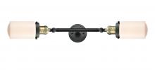  208L-BAB-G311-LED - Dover - 2 Light - 5 inch - Black Antique Brass - Bath Vanity Light