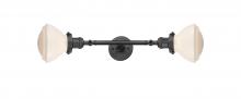 Innovations Lighting 208L-OB-G321-LED - Olean - 2 Light - 7 inch - Oil Rubbed Bronze - Bath Vanity Light