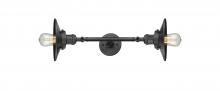 Innovations Lighting 208L-OB-M5-LED - Railroad - 2 Light - 8 inch - Oil Rubbed Bronze - Bath Vanity Light