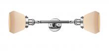 Innovations Lighting 208L-PC-G171 - Fulton - 2 Light - 7 inch - Polished Chrome - Adjustable Bath Vanity Light