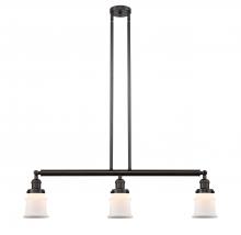 Innovations Lighting 213-OB-G181S-LED - Canton - 3 Light - 39 inch - Oil Rubbed Bronze - Stem Hung - Island Light