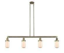 Innovations Lighting 214-AB-G311 - Dover - 4 Light - 49 inch - Antique Brass - Stem Hung - Island Light