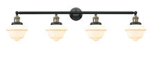  215-BAB-G531 - Oxford - 4 Light - 46 inch - Black Antique Brass - Bath Vanity Light