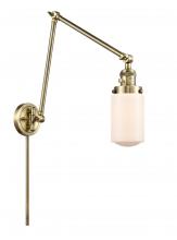  238-AB-G311 - Dover - 1 Light - 5 inch - Antique Brass - Swing Arm