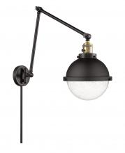  238-BAB-HFS-84-BK - Hampden - 1 Light - 9 inch - Black Antique Brass - Swing Arm