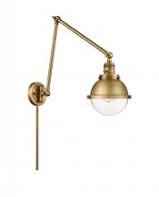  238-BB-HFS-62-BB - Hampden - 1 Light - 7 inch - Brushed Brass - Swing Arm