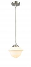 Innovations Lighting 284-1S-SN-G531-LED - Oxford - 1 Light - 8 inch - Brushed Satin Nickel - Cord hung - Mini Pendant