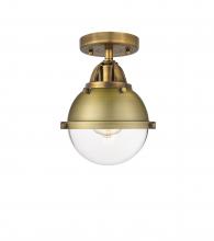  288-1C-BB-HFS-62-BB-LED - Hampden - 1 Light - 7 inch - Brushed Brass - Semi-Flush Mount