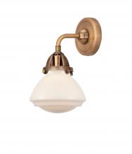  288-1W-AC-G321-LED - Olean - 1 Light - 7 inch - Antique Copper - Sconce