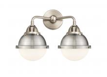 Innovations Lighting 288-2W-SN-HFS-61-SN-LED - Hampden - 2 Light - 15 inch - Brushed Satin Nickel - Bath Vanity Light