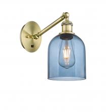  317-1W-AB-G558-6BL - Bella - 1 Light - 6 inch - Antique Brass - Sconce