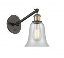  317-1W-BAB-G2812-LED - Hanover - 1 Light - 6 inch - Black Antique Brass - Sconce