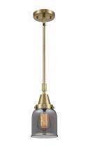  447-1S-AB-G53-LED - Bell - 1 Light - 5 inch - Antique Brass - Mini Pendant