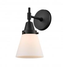  447-1W-BK-G61-LED - Cone - 1 Light - 6 inch - Matte Black - Sconce