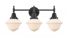 Innovations Lighting 447-3W-BK-G531-LED - Oxford - 3 Light - 26 inch - Matte Black - Bath Vanity Light