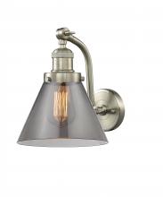 Innovations Lighting 515-1W-SN-G43-LED - Cone - 1 Light - 8 inch - Brushed Satin Nickel - Sconce