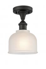  516-1C-OB-G411-LED - Dayton - 1 Light - 6 inch - Oil Rubbed Bronze - Semi-Flush Mount