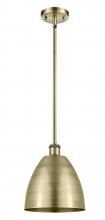  516-1S-AB-MBD-9-AB-LED - Bristol - 1 Light - 9 inch - Antique Brass - Pendant