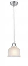 Innovations Lighting 516-1S-PC-G411-LED - Dayton - 1 Light - 6 inch - Polished Chrome - Mini Pendant