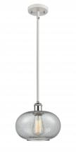  516-1S-WPC-G247-LED - Gorham - 1 Light - 10 inch - White Polished Chrome - Mini Pendant