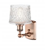  516-1W-AC-G402-LED - Niagara - 1 Light - 7 inch - Antique Copper - Sconce