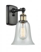  516-1W-BAB-G2812-LED - Hanover - 1 Light - 6 inch - Black Antique Brass - Sconce