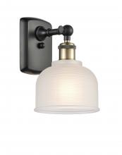  516-1W-BAB-G411-LED - Dayton - 1 Light - 6 inch - Black Antique Brass - Sconce