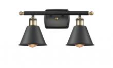  516-2W-BAB-M8-LED - Smithfield - 2 Light - 17 inch - Black Antique Brass - Bath Vanity Light