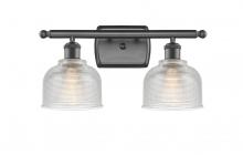 Innovations Lighting 516-2W-OB-G412-LED - Dayton - 2 Light - 16 inch - Oil Rubbed Bronze - Bath Vanity Light