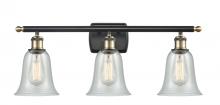  516-3W-BAB-G2812-LED - Hanover - 3 Light - 26 inch - Black Antique Brass - Bath Vanity Light