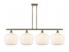  516-4I-AB-G651-12 - Cindyrella - 4 Light - 50 inch - Antique Brass - Cord hung - Island Light