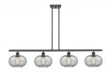  516-4I-BK-G247-LED - Gorham - 4 Light - 48 inch - Matte Black - Cord hung - Island Light