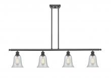  516-4I-BK-G2812-LED - Hanover - 4 Light - 48 inch - Matte Black - Cord hung - Island Light