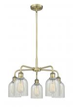  516-5CR-AB-G2511 - Caledonia - 5 Light - 23 inch - Antique Brass - Chandelier