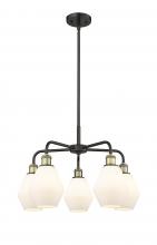  516-5CR-BAB-G651-6 - Cindyrella - 5 Light - 24 inch - Black Antique Brass - Chandelier