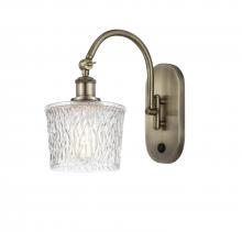  518-1W-AB-G402-LED - Niagara - 1 Light - 7 inch - Antique Brass - Sconce