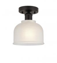  616-1F-OB-G411 - Dayton - 1 Light - 6 inch - Oil Rubbed Bronze - Semi-Flush Mount