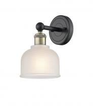  616-1W-BAB-G411 - Dayton - 1 Light - 6 inch - Black Antique Brass - Sconce