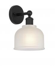  616-1W-BK-G411 - Dayton - 1 Light - 6 inch - Matte Black - Sconce